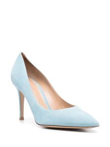 Gianvito Rossi Pumps met puntige neus - Blauw