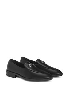 Giuseppe Zanotti Archibald loafers met gespdetail - BLACK