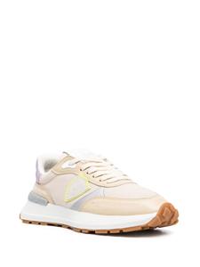 Philippe Model Paris Sneakers met colourblocking - Beige