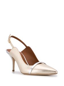 Malone Souliers Pumps met puntige neus - Zilver