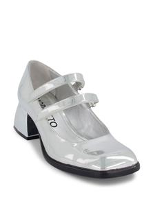 Nodaleto Bacara metallic Mary Jane schoenen - Zilver