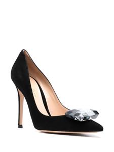 Gianvito Rossi Jaipur pumps met edelsteen - Zwart