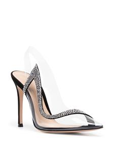 Gianvito Rossi Hortensia 105 slingback pumps - Wit