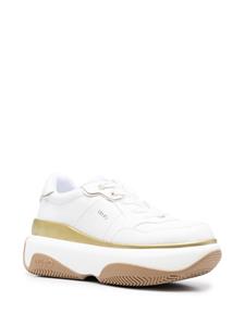 LIU JO Sneakers met plateauzool - 01111-MATTE META WHITE