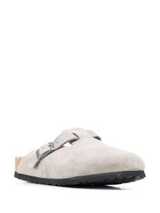 Birkenstock Slippers met lammy voering - Grijs