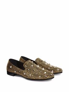 Giuseppe Zanotti Lewis verfraaide loafers - Zwart