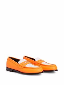 Euro tweekleurige loafers - Oranje