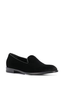 Scarosso George effen loafers - Zwart