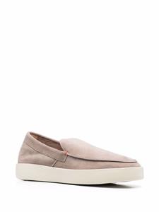 Santoni Backdrop leren loafers - Beige