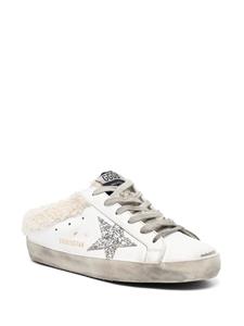 Golden Goose Super-Star sneakers met lammy voering - Wit