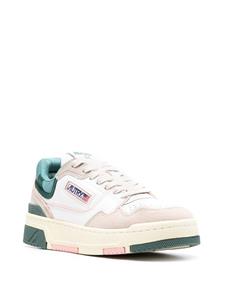 Autry Action panelled low-top sneakers - Wit