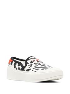 Adidas by Stella McCartney Sneakers met luipaardprint - Wit
