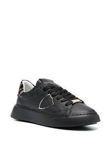 Philippe Model Paris Temple low-top sneakers - Zwart