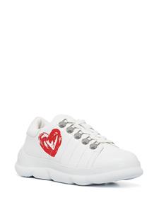 Love Moschino Leren sneakers - Wit