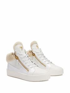 Giuseppe Zanotti Kriss leren sneakers - Wit