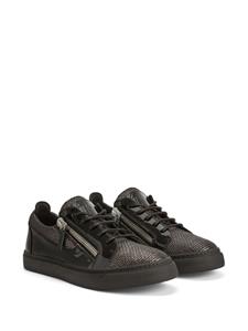 Giuseppe Zanotti Sneakers met vlakken - Zwart