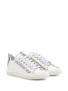 Giuseppe Zanotti Blabber sneakers met studs - Zilver