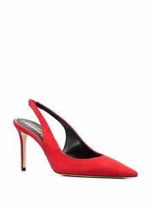 Scarosso x Brian Atwood Sutton slingback pumps - Rood