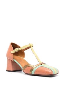 Chie Mihara Pumps met colourblocking - Oranje