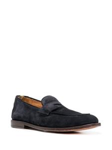 Officine Creative Suède penny loafers - Blauw