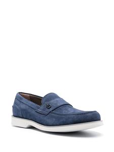 Baldinini Loafers met logoplakkaat - Blauw