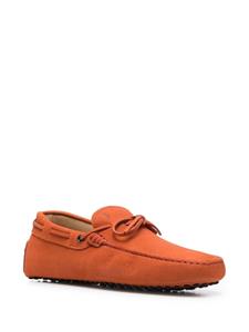 Tod's Loafers met strikdetail - Oranje