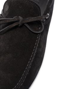 Tod's Loafers met strikdetail - Zwart