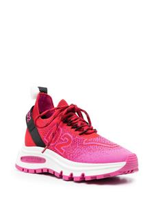 Dsquared2 Intarsia low-top sneakers - Roze