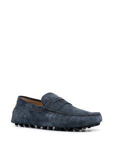 Tod's Gommino suède loafers - Blauw