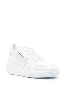 Giuseppe Zanotti Talon sneakers met franje afwerking - Wit