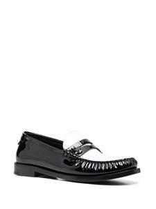 Saint Laurent Le Loafer loafers met contrasterend detail - Zwart