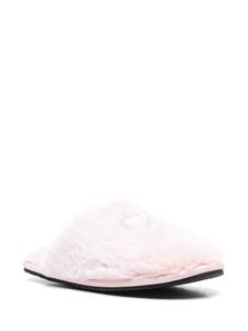Calvin Klein Slippers van logo applicatie - Roze
