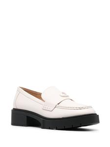 Coach Loafers met chunky zool - Beige