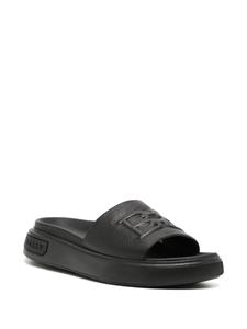 Bally Leren sandalen - Zwart