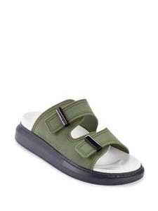 Alexander McQueen Hybrid slippers - Groen