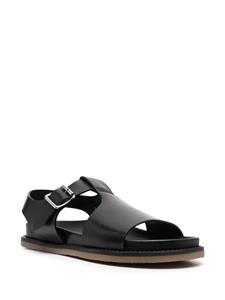 Buttero Leren sandalen - Zwart