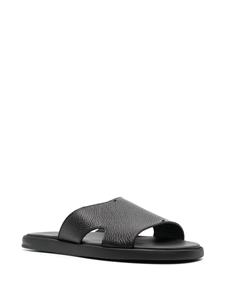 Doucal's Leren sandalen - Zwart