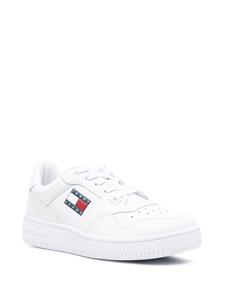 Tommy Jeans Sneakers met logopatch - Wit