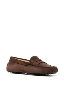 Tod's Gommino suède loafers - Bruin