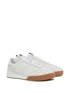 Courrèges Club C Stacked leren sneakers - Wit