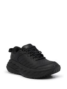 Hoka One One Leren sneakers - Zwart