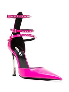 Versace Pinpoint pumps met spikes - Roze