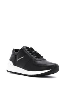 Michael Kors lace-up sneakers with logo - Zwart