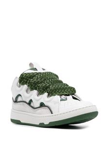 Lanvin Curb sneakers met panelen - Wit