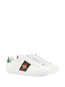 Gucci Ace sneakers met borduurwerk - Wit