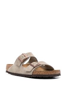 Birkenstock Sandalen met dubbele gesp - Beige