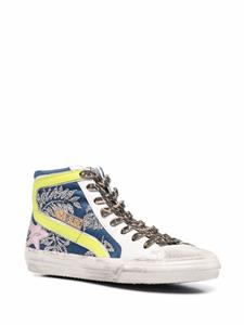 Golden Goose Slide high-top sneakers - Blauw