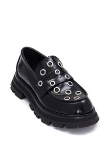 Alexander McQueen Wander loafers met ringlets - Zwart