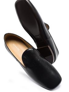 Lemaire Loafers met vierkante neus - Zwart