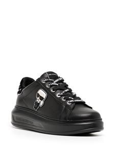 Karl Lagerfeld Kapri Ikon sneakers verfraaid met stras - Zwart